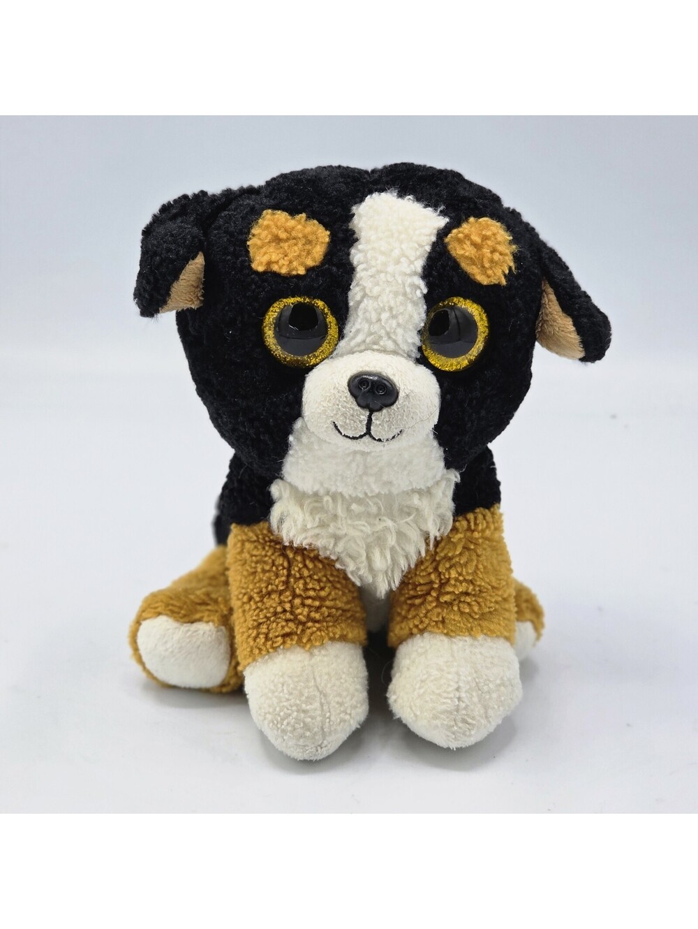 Ty Beanie Baby - ROSCOE the Bernese Mountain Dog 6" Plush Stuffed Toy RARE